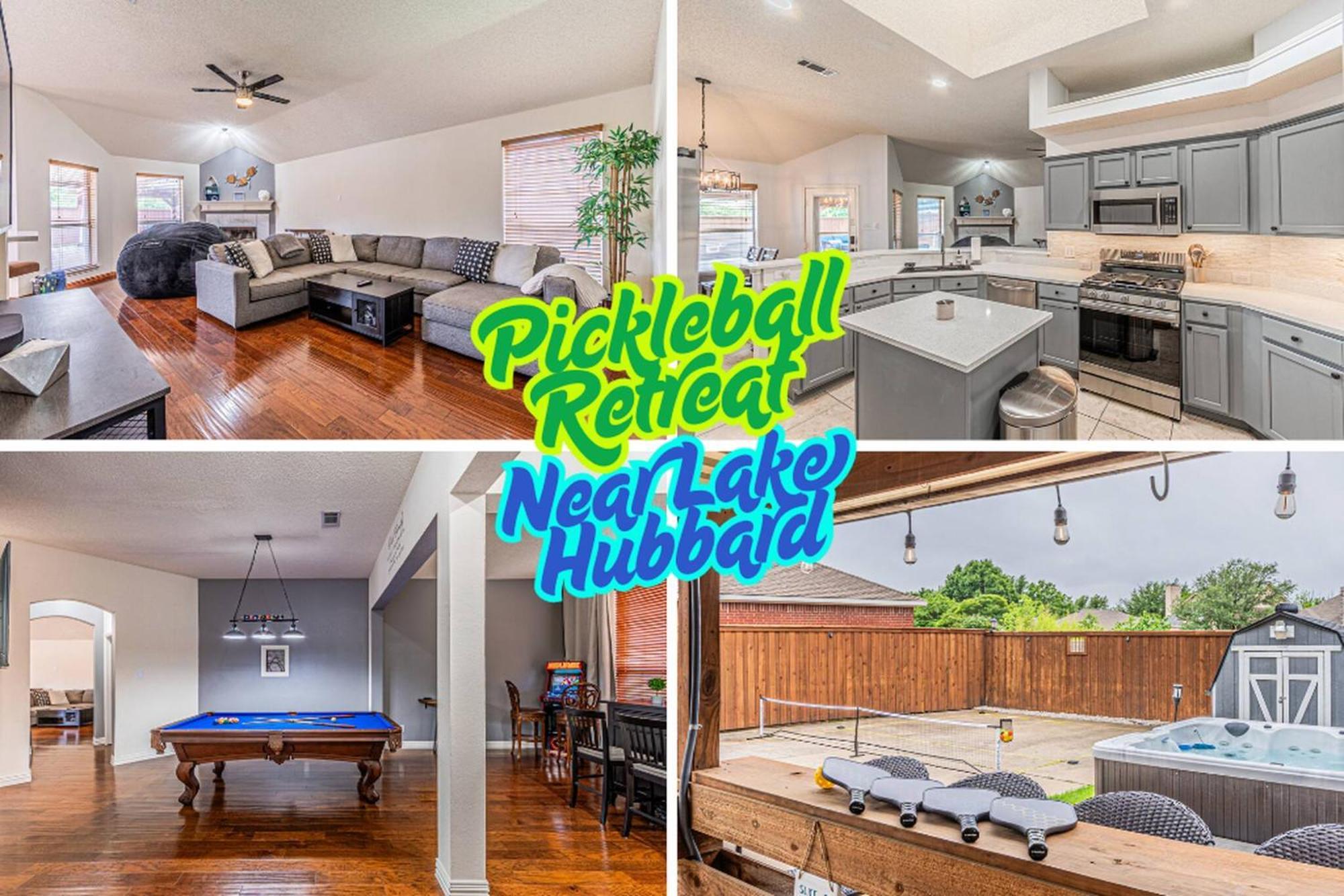 Pickleball Retreat Near Lake Ray Hubbard Rowlett Exteriör bild